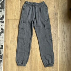 Grey cargo sweats JO & Co women’s XS